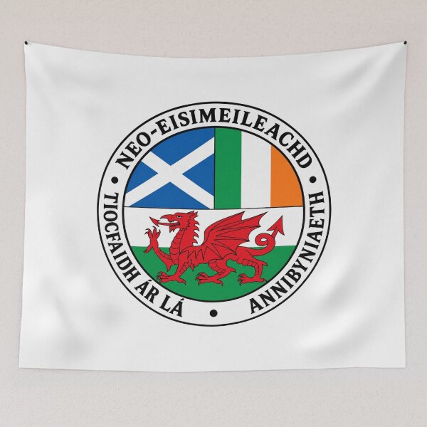 Item preview, Celtic Union Celtic Nations Independence Emblem Shield Badge Graphic designed and sold by jeshands.