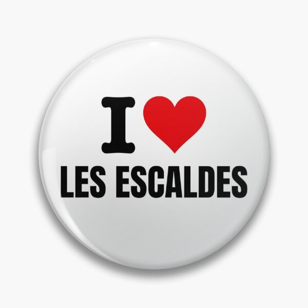 Item preview, I Love Les Escaldes Andorra Souvenir Red Heart Typography designed and sold by raedattia.