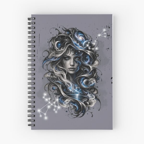 Item preview, Cosmos Behind Her Eyes designed and sold by AhmadAnnaPrints.