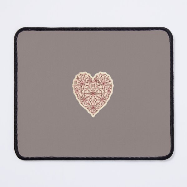 Item preview, Minimalist Spider Web Heart Sticker designed and sold by Shopyshivangi.