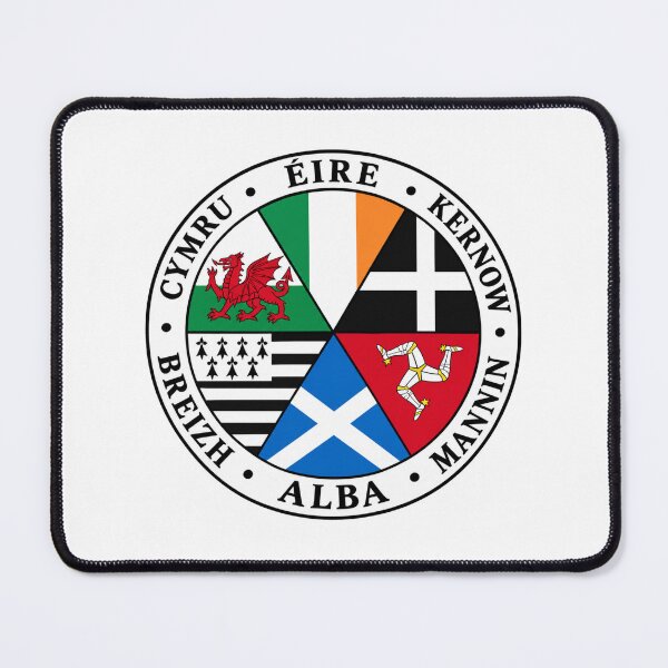 Artikelvorschau, Schildwappen der sechs keltischen Nationen Cymru Eire Alba Kernow Breizh Mannin entworfen und verkauft von jeshands.