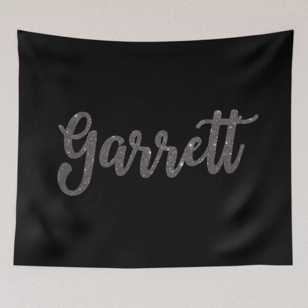 Item preview, Garrett Gray Sparkly Custom Name Design designed and sold by CamilasPrints.