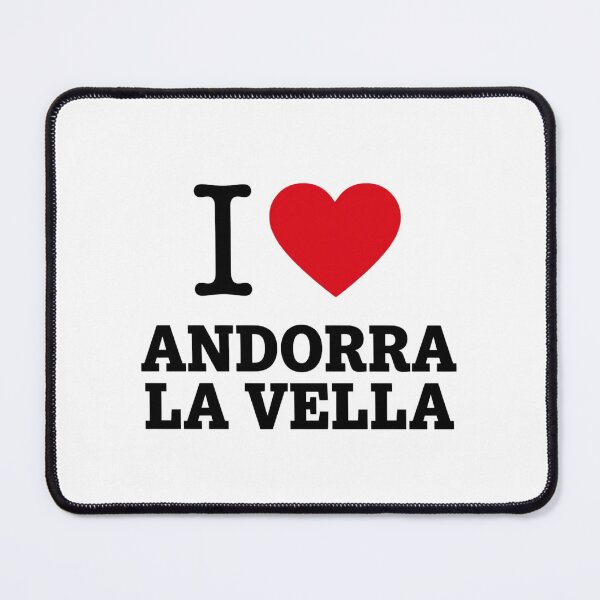 Item preview, I Love Andorra La Vella Pyrenees Mountain Capital Souvenir Heart designed and sold by raedattia.