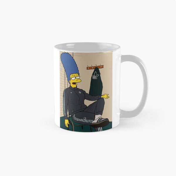Artikelvorschau, Marge Simpson Newcastle United Football Club NUFC Simpsons Inspired Geordie Toon Print entworfen und verkauft von duckindoodle.