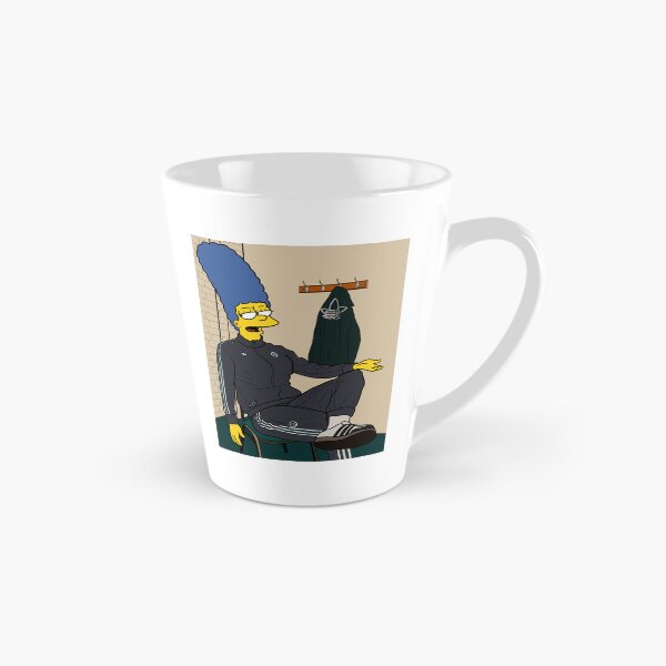 Item preview, Marge Simpson Newcastle United Football Club NUFC Simpsons Inspired Geordie Toon Print designed and sold by duckindoodle.