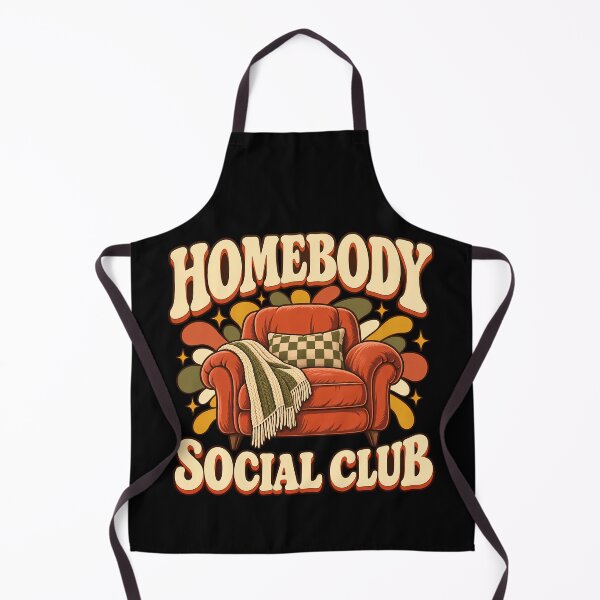 Item preview, Homebody Social Club Retro Cozy Introvert Armchair designed and sold by Photo-Sphere101.