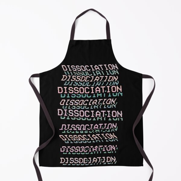 Item preview, Dissociation Mental Health Glitch designed and sold by weirdove.