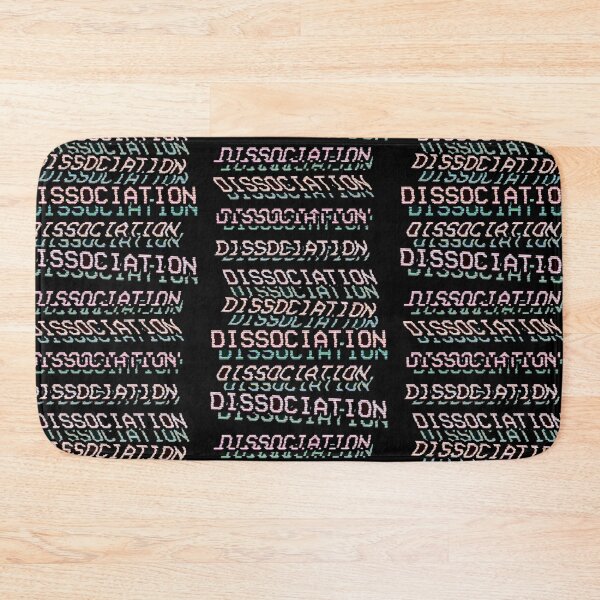 Item preview, Dissociation Mental Health Glitch designed and sold by weirdove.
