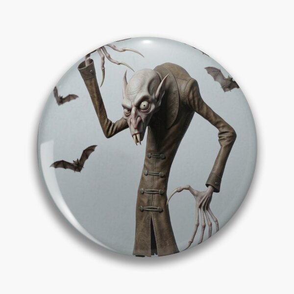 Item preview, Count Orlock stylized portrait dark lord of Vampires illustration designed and sold by Vintage Designs +.