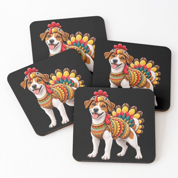 Item preview, Funny Jack Russell Terrier Turkey Costume Thanksgiving Dog Lover designed and sold by rafaeltto.