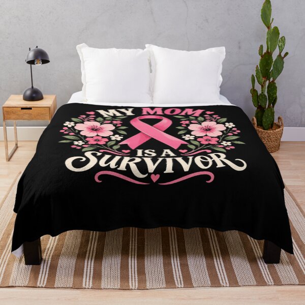 Item preview, My Mom Is A Survivor Breast Cancer Survivor Mother Awareness designed and sold by FolkGraphics.