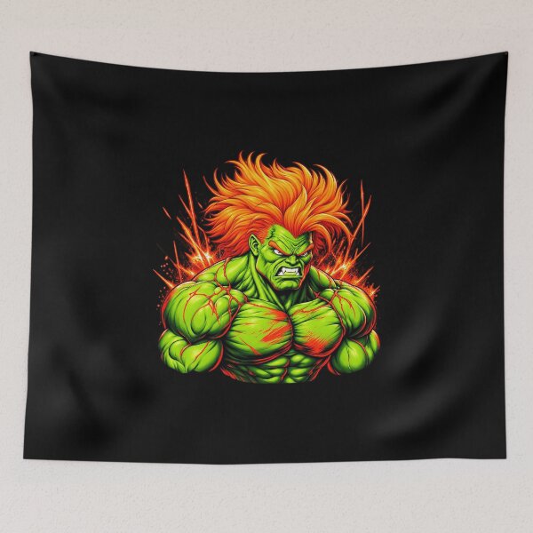 Item preview, Blanka Street Fighter designed and sold by RoyAGreen.