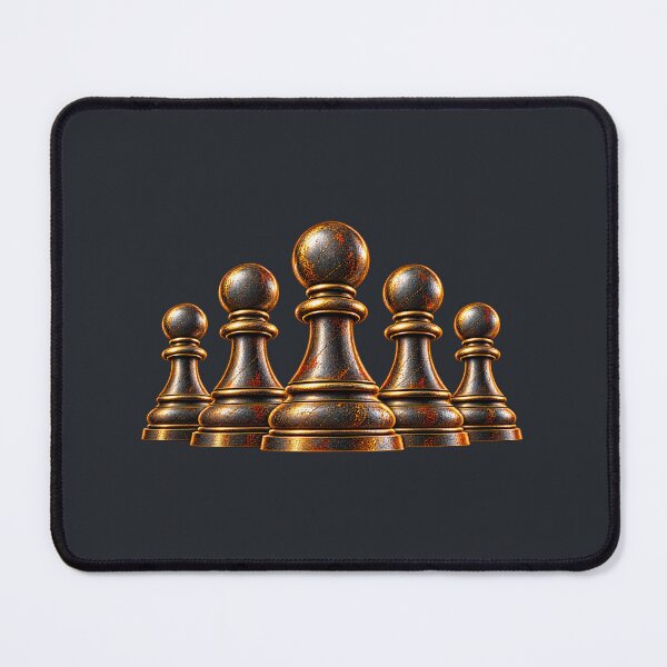 Item preview, Golden Chess Pawns - Dark Chess designed and sold by PrintGo26.