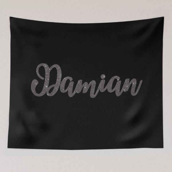 Item preview, Damian Gray Sparkly Custom Name Design designed and sold by CamilasPrints.