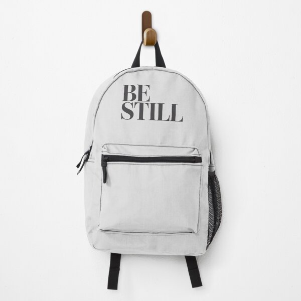 Item preview, Be Still – Minimalist Mindfulness Quote designed and sold by Jollys-ArtShop.