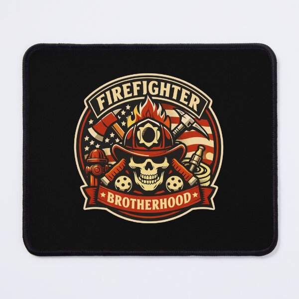 Item preview, Firefighter Brotherhood Vintage Badge – Courage Under Fire Sticker  designed and sold by Timeless Junction.