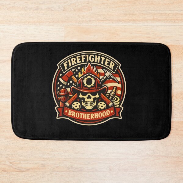 Item preview, Firefighter Brotherhood Vintage Badge – Courage Under Fire Sticker  designed and sold by Timeless Junction.