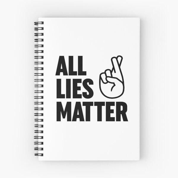 Item preview, All Lies matter + crossed fingers designed and sold by I-dsgn.