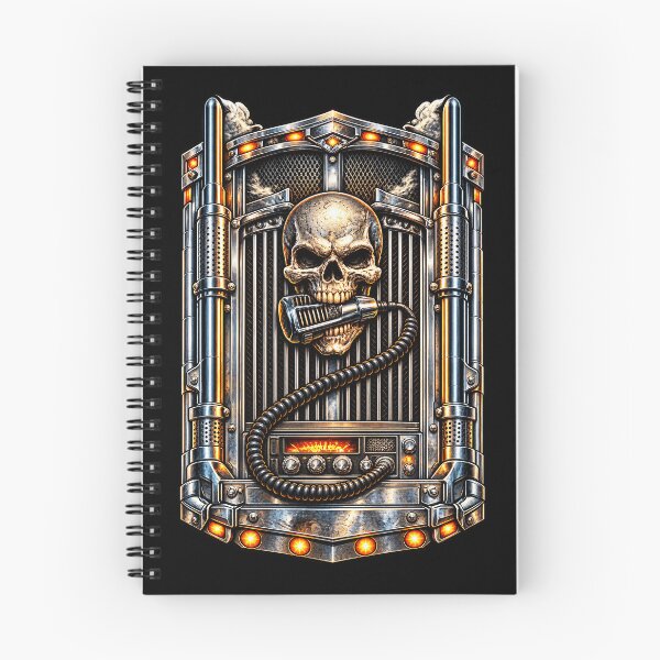 Item preview, Skull Grill Trucker – Steel CB Radio designed and sold by NomadForge.