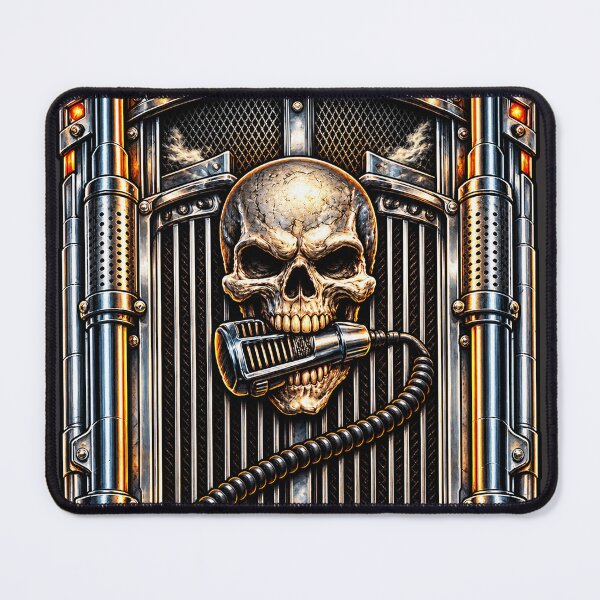 Item preview, Skull Grill Trucker – Steel CB Radio designed and sold by NomadForge.