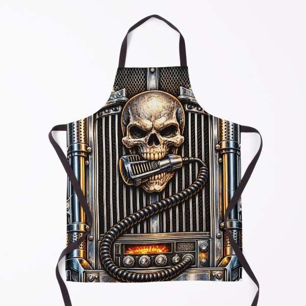 Item preview, Skull Grill Trucker – Steel CB Radio designed and sold by NomadForge.