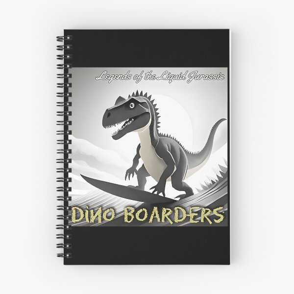 Item preview, Funny Dinosaur Surfing Design - Humorous Prehistoric Surf Art designed and sold by ItIsIsz.