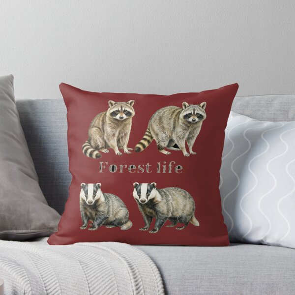 Item preview, Forest life and raccoon  designed and sold by Palmtree94.