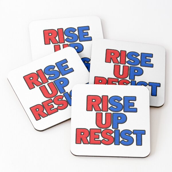 Item preview, Rise Up Resist Stand Firm Statement designed and sold by ArtDesignTp.