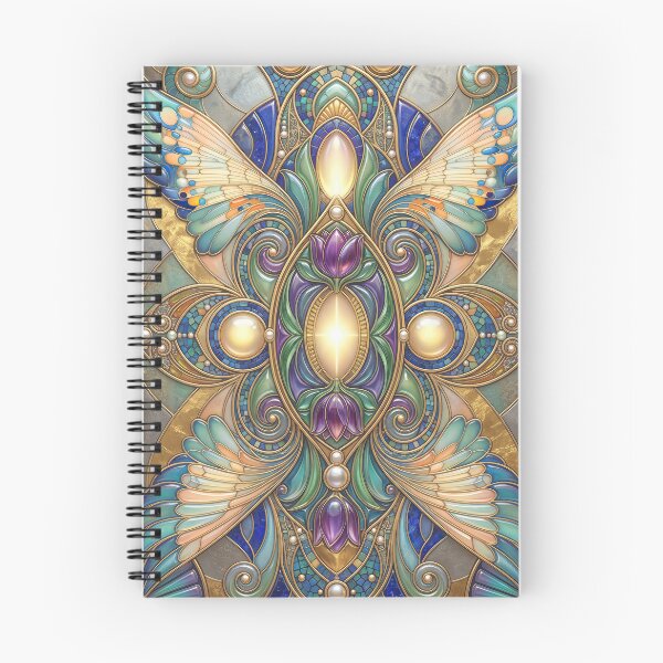 Item preview, Mystical Ethereal Jewel Tone Nouveau Fantasy designed and sold by Frackxion.