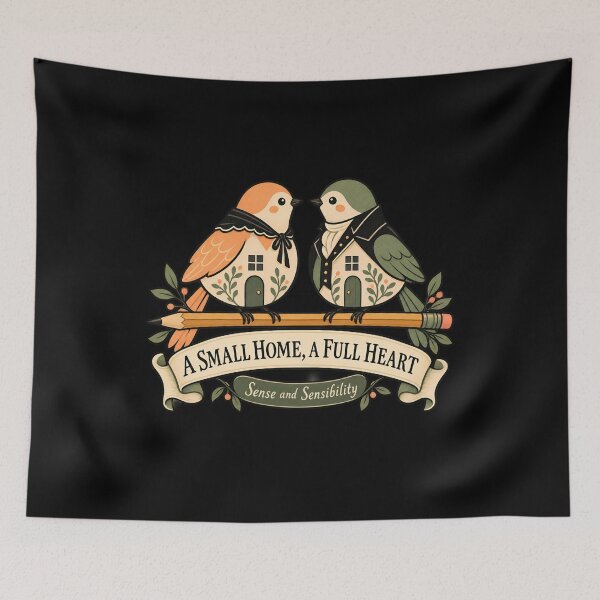 Item preview, Sense and Sensibility: A Small Home a Full Heart designed and sold by Fenay Designs.
