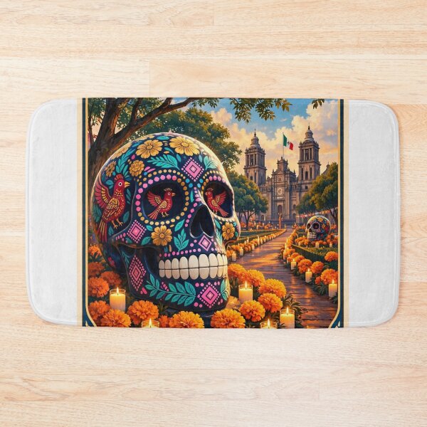 Item preview, Día de Muertos Mexico — A Memory in Every Flower designed and sold by DibujandoPorfa.