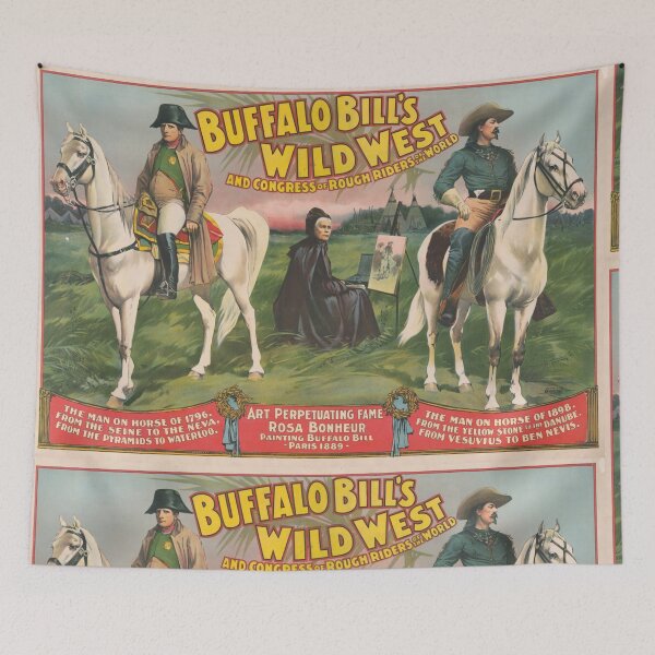 Aperçu de l'œuvre Les Cavaliers du Far West de Buffalo Bill, 1898 créée et vendue par artofuniverse.