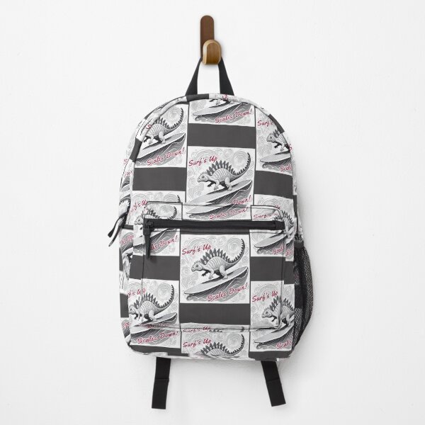 Item preview, Funny Dinosaur Surfing Design for Beach and Summer Lovers designed and sold by ItIsIsz.