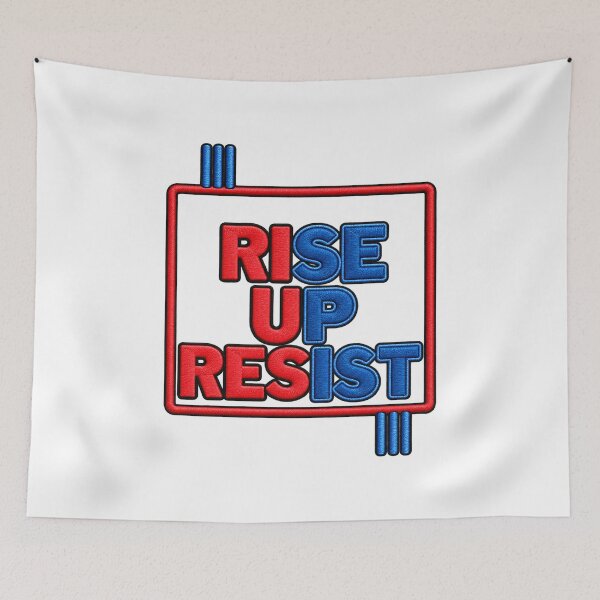 Item preview, Rise Up Resist Bold Resistance Message designed and sold by ArtDesignTp.