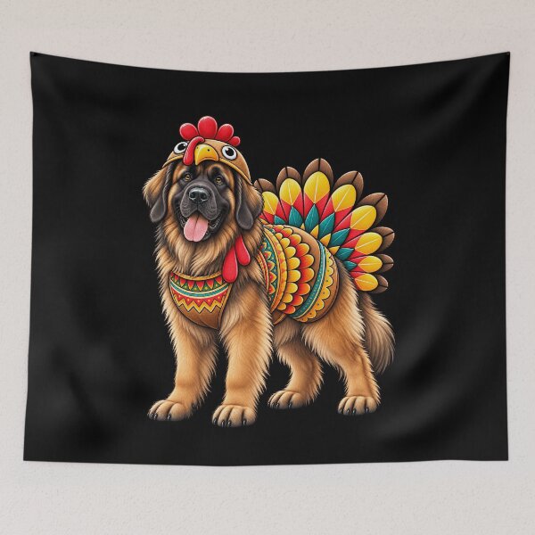 Item preview, Funny Leonberger Turkey Costume Thanksgiving Dog Lover designed and sold by rafaeltto.