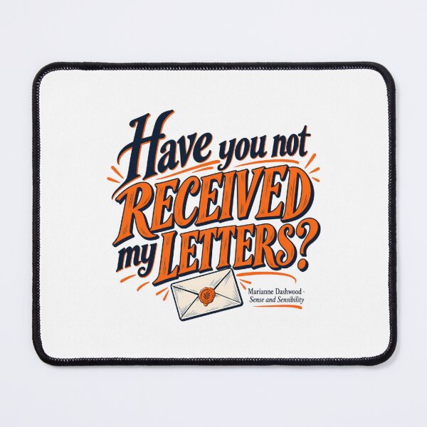 Item preview, Sense and Sensibility: Have You Received My Letters designed and sold by Fenay Designs.