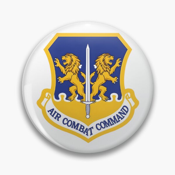 Item preview, US Air Force Air Combat Command Emblem Shield designed and sold by CharlieDesings.