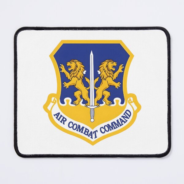 Item preview, US Air Force Air Combat Command Emblem Shield designed and sold by CharlieDesings.