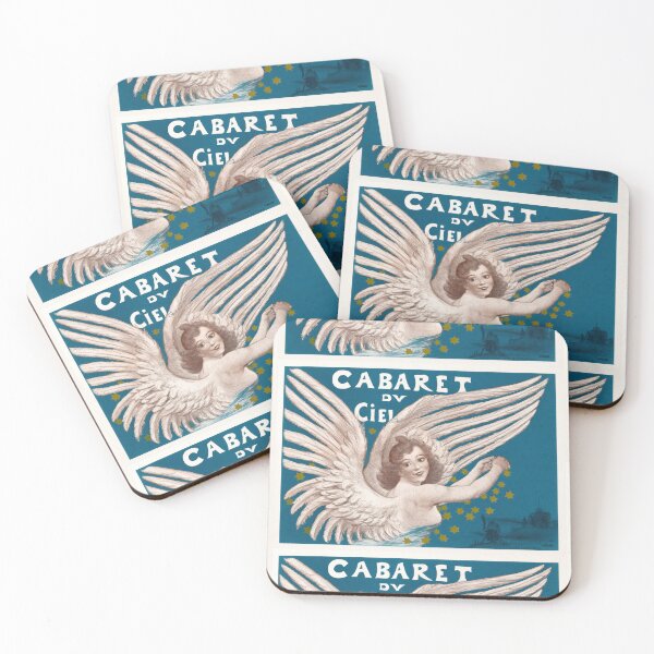 Item preview, Cabaret du Ciel Heavenly Angel Montmartre designed and sold by artofuniverse.