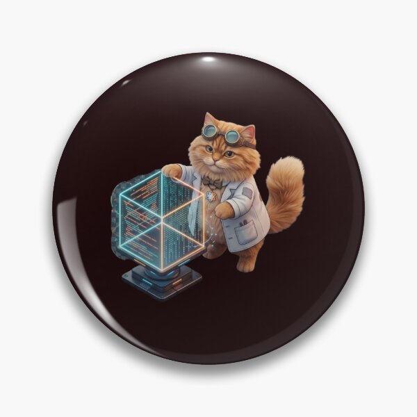 Item preview, Schrodingers Code Funny Programmer Cat Coding Humor designed and sold by CoffeeAndChao.