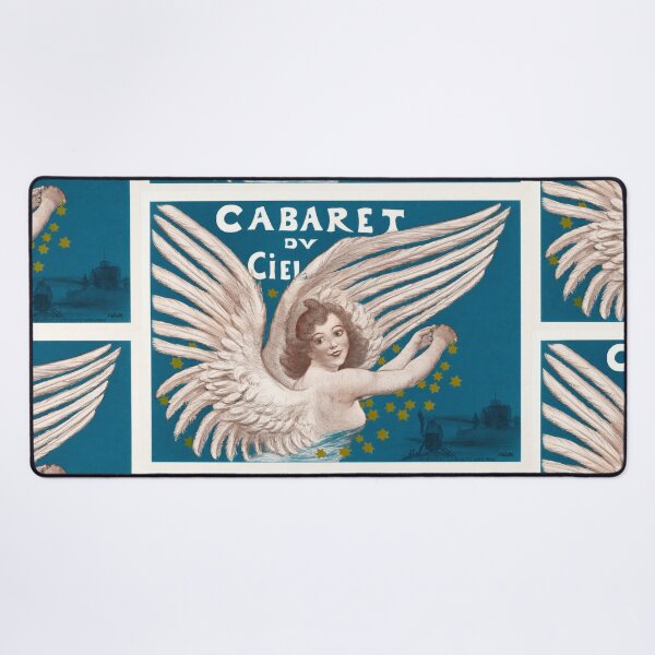 Item preview, Cabaret du Ciel Heavenly Angel Montmartre designed and sold by artofuniverse.