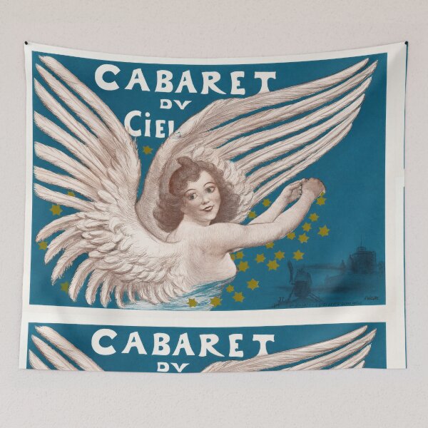 Item preview, Cabaret du Ciel Heavenly Angel Montmartre designed and sold by artofuniverse.