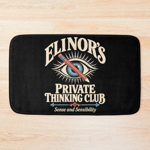 Item preview, Sense and Sensibility: Elinor's Private Thinking Club designed and sold by Fenay Designs.