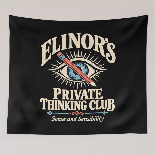 Item preview, Sense and Sensibility: Elinor's Private Thinking Club designed and sold by Fenay Designs.