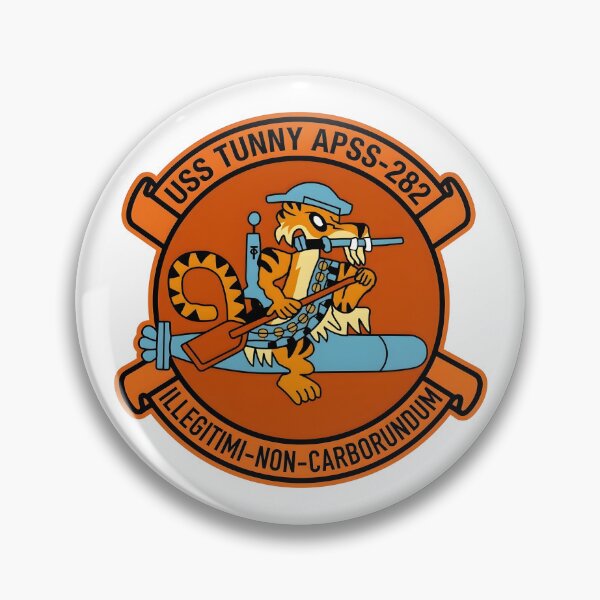 Item preview, USS Tunny APSS-282 Submarine Insignia Patch designed and sold by CharlieDesings.