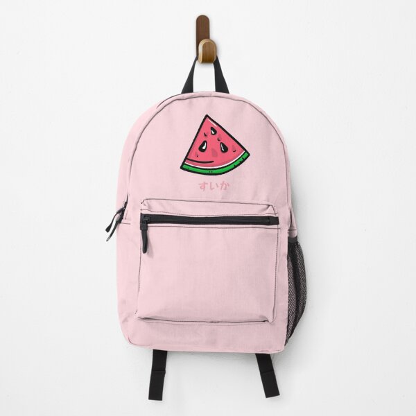 Item preview, Red Watermelon Slice Japanese Kawaii designed and sold by DJCartoonDesigns.