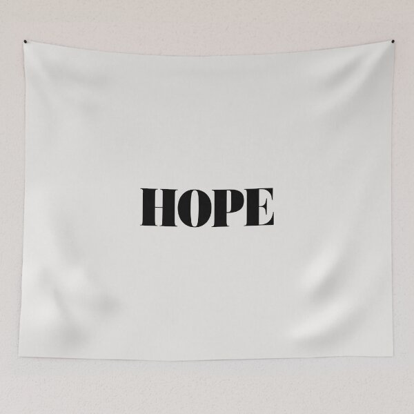 Item preview, Hope – Minimalist Inspirational Typography designed and sold by Jollys-ArtShop.