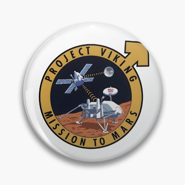 Artikelvorschau, Offizielles Logo der NASA-Mission Viking zum Mars entworfen und verkauft von CharlieDesings.