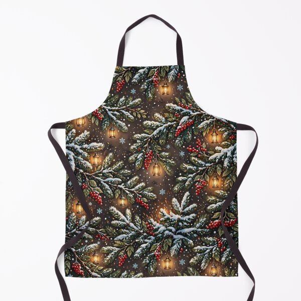 Item preview, Fireside Spruce — Cozy Winter Pine Pattern | Hashola Designs designed and sold by Hashola Designs.