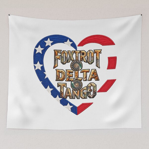 Item preview, Foxtrot Delta Tango (FDT) Message designed and sold by ArtDesignTp.